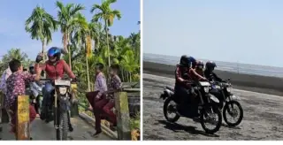 Cabup Tanjab Timur Dilla Hich Jelajahi Desa Terpencil dan Terluar || Dok wb