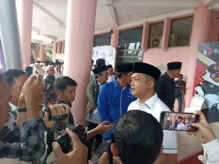 Deklarasi Kampanye Damai Pilkada Tahun 2024 di Provinsi Jambi. foto : dprd