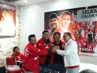 Calon Wakil Bupati Tanjab Barat Gabung PSI.