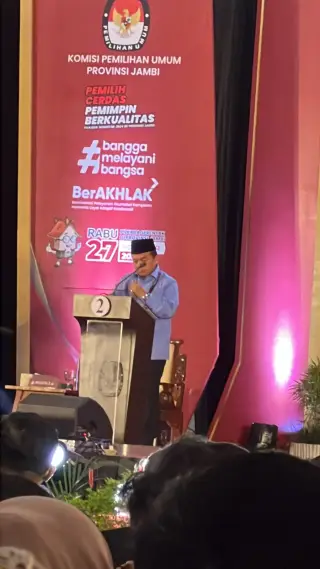 Debat Calon Gubernur Jambi periode 2024 - 2029 || dok wb