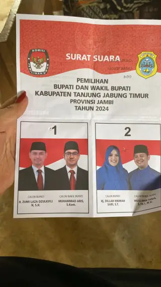 Surat Suara Sudah Tercoblos || dok