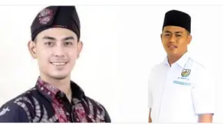 Zumi Laza, Ketua PAN Tanjabtim dan Zulfani, Anggota DPRD Tanjabtim yang bakal di PAW kan || dok