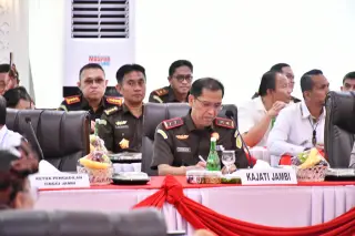 Kepala Kejaksaan Tinggi Jambi Dr. Hermon Dekristo,SH.,MH || Dok Humas