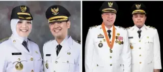 Hj Dillah Hikmah Sari dan Muslimin Tanja dan Romi Hariyanto - Robby Nahliyansyah || dok