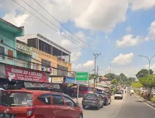 Ini lah tempat mangkal travel gelap itu || dok DN