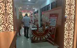 Suasana pemeriksaan di Polda Jambi ( dok)