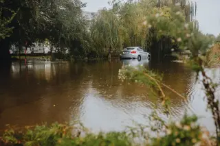310 Keluarga Mengungsi akibat Banjir di Langkat