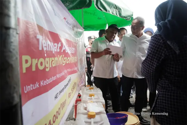 Horeeee…. Zulhas : Pastikan Migor Rp14.000/Liter di Warung Pangan dan Warung Gurih