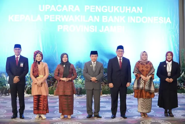 Kepala Perwakilan BI Provinsi Jambi, Hermanto Dilantik