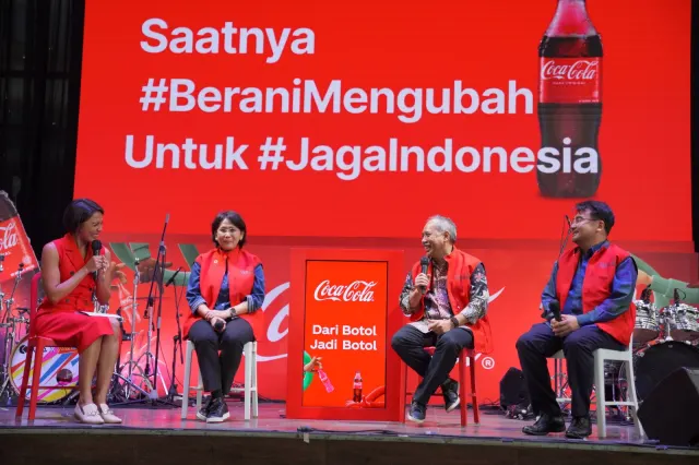 Coca-Cola Luncurkan Botol 100 % rPET di Indonesia dan Kampanye Daur Ulang Botol jadi Botol