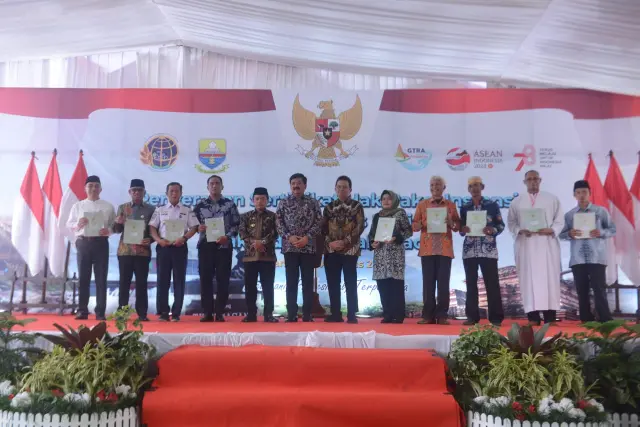 Sah Komplek Candi Muaro Jambi Miliki Sertifikat, Upaya Pemerintah Selamatkan Situs Cagar Budaya.