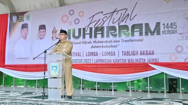 Walikota Jambi Buka Festival Muharram