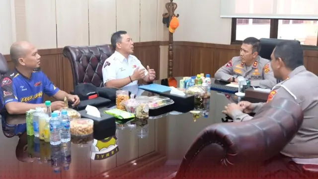 Kapolda Jambi Terima Kunjungan Panitia Sumatera Cup Prix National Championship 2023