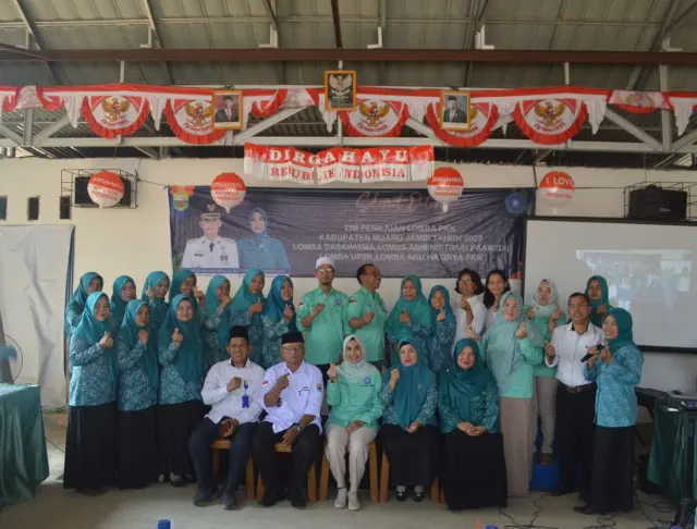 Penilaian Lomba PKK , Lomba Dasa wisma, Lomba Administrasi Paaredi dan Lomba UP2K Kec. Bahar Selatan