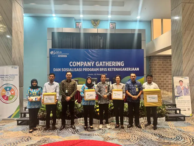 BPJS Ketenagakerjaan Gelar Company Gathering