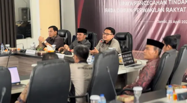 Sosialisasi Pencegahan Tindak Pidana Korupsi, Ketua DPRD Jambi: Kami Komitmen Berantas Korupsi