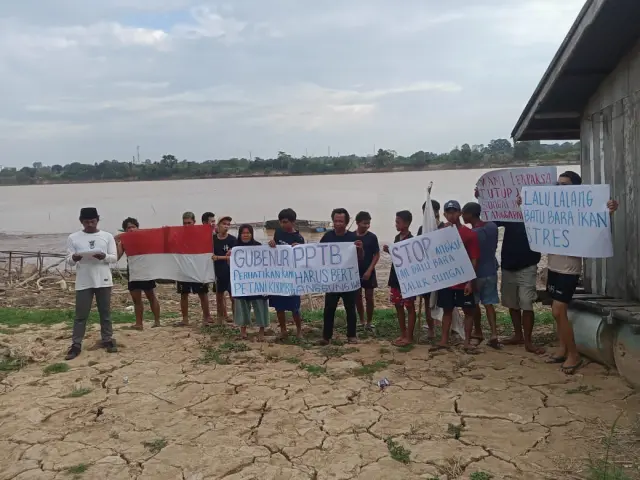 Gubernur Diminta Tutup Jalur Batubara di Sungai Batanghari, Jaguar : Tidak Diindahkan Warga Akan Tutup Sendiri