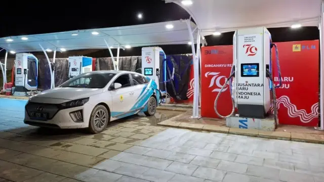 Layani Kendaraan Listrik HUT RI ke-79 di IKN, PLN Siapkan 18 Unit SPKLU
