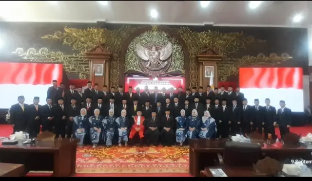 55 Anggota DPRD Provinsi Jambi Periode 2024-2029 Dilantik