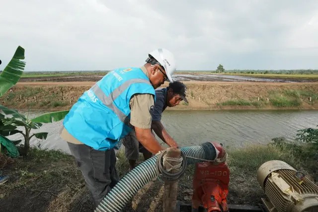 PLN Listriki Area Sawah Garapan Kementan - TNI