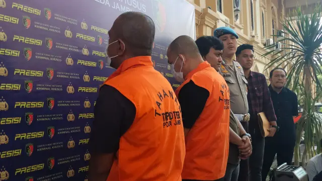 Ditreskrimsus Polda Jambi Gagalkan Pengiriman Emas Ilegal Senilai 2 Milyar