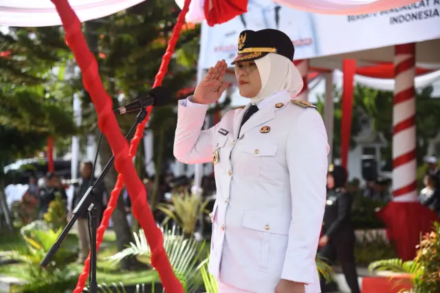 Sejarah Baru, Petugas Utama HUT RI ke 80 di Tanjung Jabung Timur Didominasi Perempuan