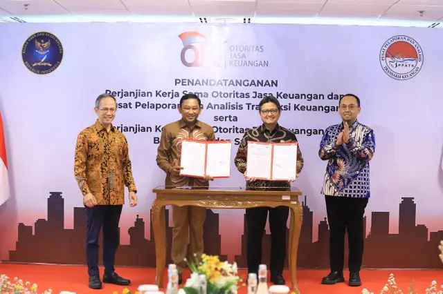 OJK, PPATK, dan BSSN Sepakati Sinergi Penguatan Integritas dan Keamanan Sektor Jasa Keuangan