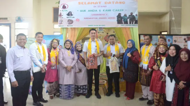 Pj Bupati Muarojambi, Bahcyuni Deliansyah, membuka Festival Panen Hasil Belajar Program Guru Penggerak Angkatan 7 Kabupaten Muarojambi
