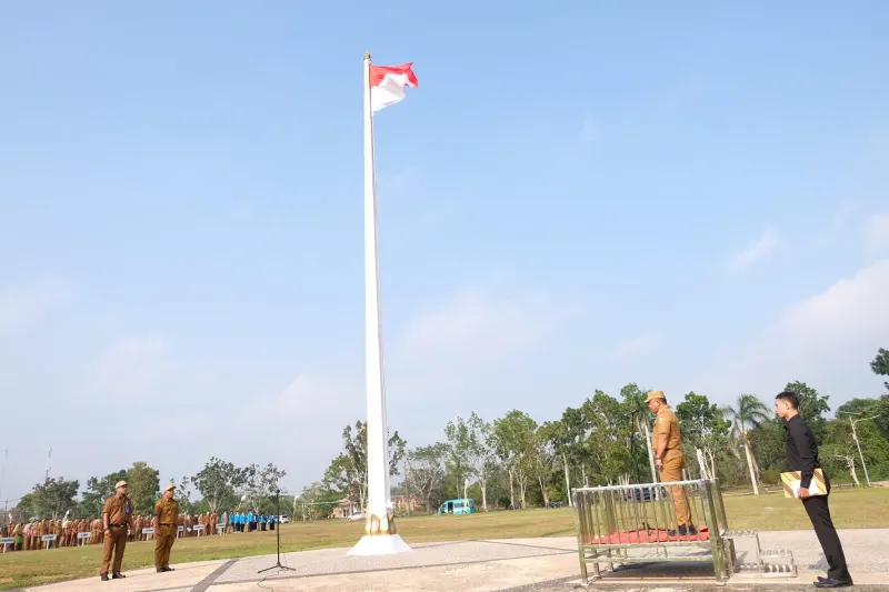 Sekda Muaro Jambi pimpin Apeldoorn Gabungan Pegawai Aparatur Sipil Negara (ASN) di Lingkup Pemerintah Kabupaten Muaro Jambi || KMJ