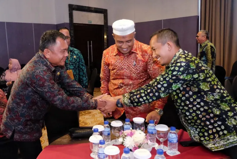 Sekda Muaro Jambi hadiri Rapat Koordinasi Rakor Gerakan Nasional Pengendalian Inflasi Pangan GNPIP dan Pekan Qris Nasional || KMJ