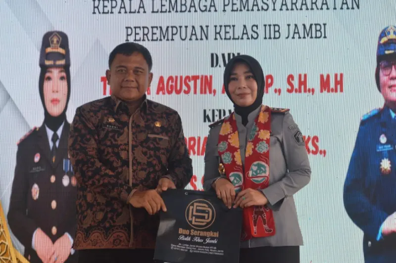 Susi Andriany Pohan Jabat Kepala Lembaga Pemasyarakatan (LP) Perempuan Klas IIB Jambi || KMJ