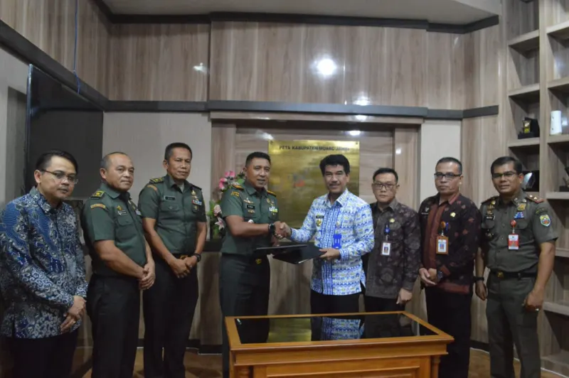 Kodim 0415/Jambi Dapat Hibah Rp 950 Juta dari Pemkab Muaro Jambi || kmj